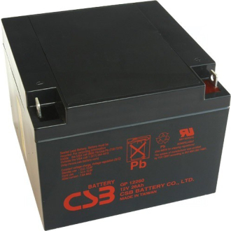akumulátor CSB GP12260 I (12V/26Ah)