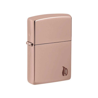 Zapalovač ZIPPO 66044 Armor High Polish Rose Gold Flame Design